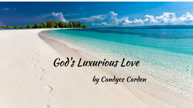 God’s Luxurious Love is Free