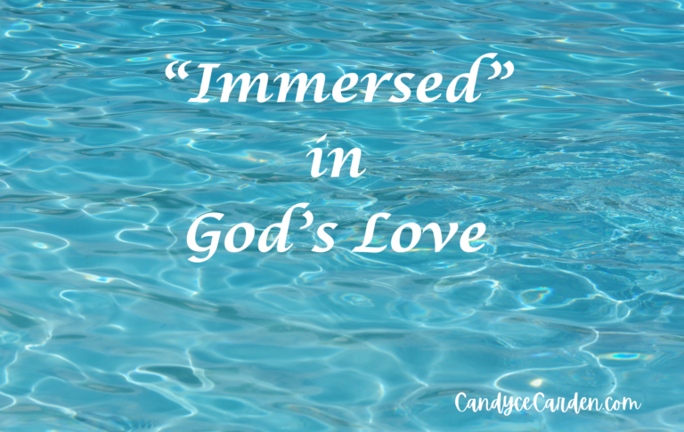 Immersed in God’s Love